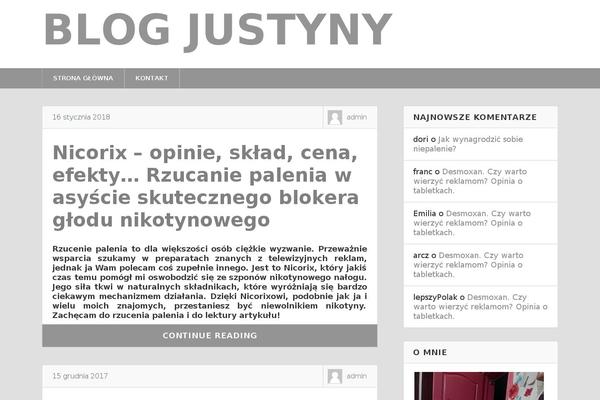 Socialize Lite theme site design template sample
