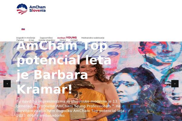 Amcham theme site design template sample