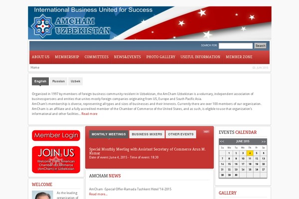 Site using Blog Post Calendar Widget plugin