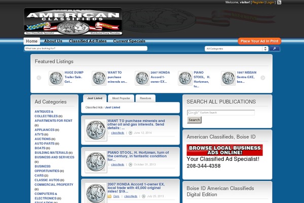 Amclass theme site design template sample