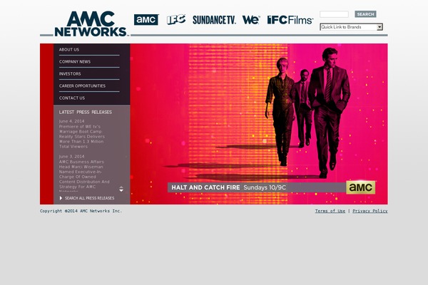 amcn theme websites examples