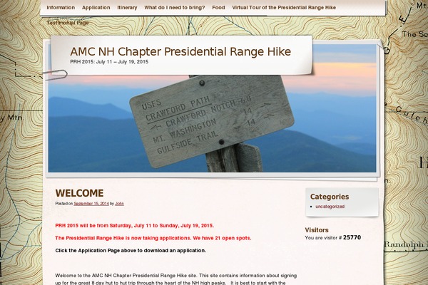 Adventure Journal theme site design template sample