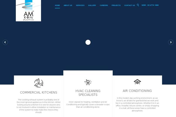amcoil.com.au site used Amcoil