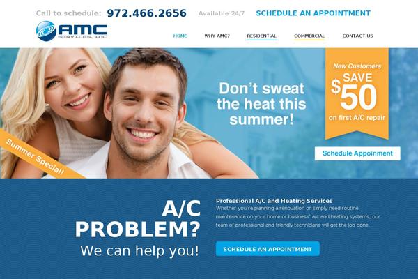 amcservicesinc.com site used Plumbing-company-child
