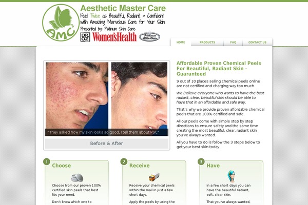 Psc theme site design template sample