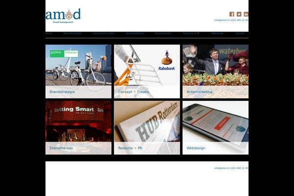 amd.nl site used Amd-theme