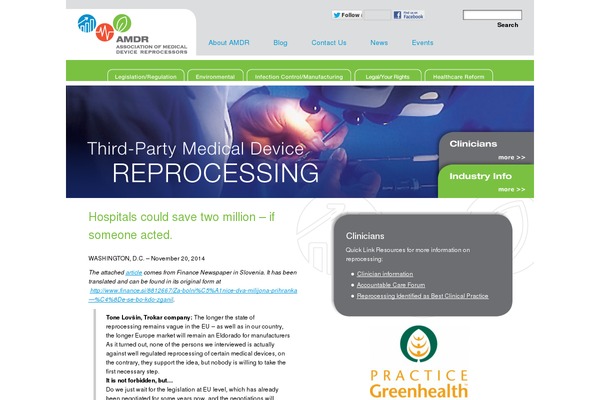 amdr.org site used Amdr