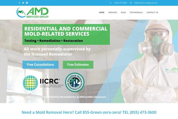 Electrician theme site design template sample