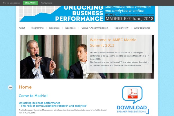 Evento theme site design template sample