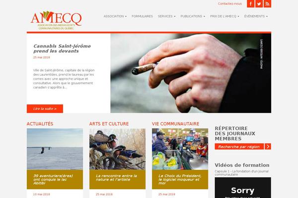 amecq.ca site used Amecq