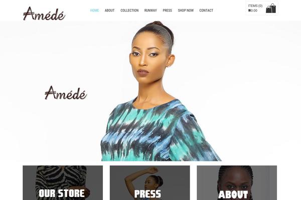 amedeonline.com site used Thestormer