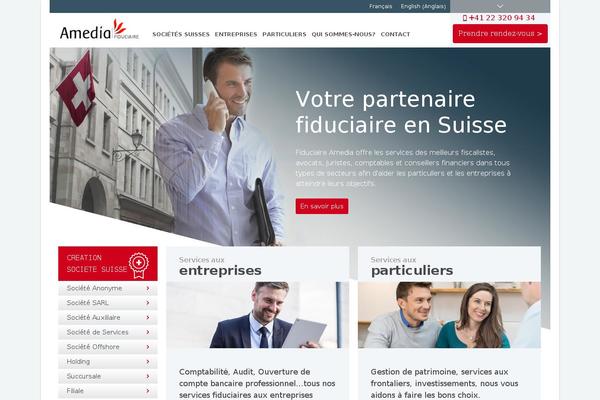 fidusuisse theme websites examples