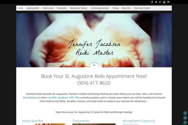 Tempera theme site design template sample