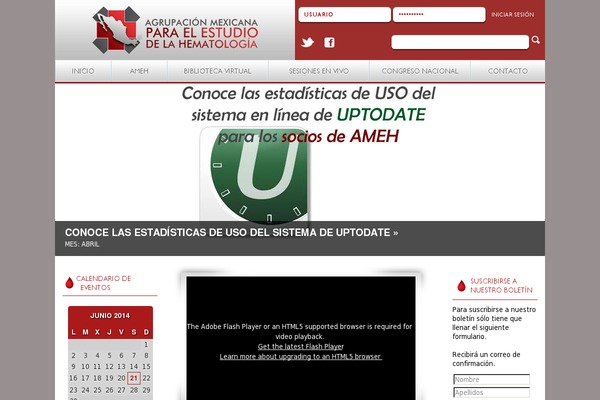 amehac.org site used Ameh