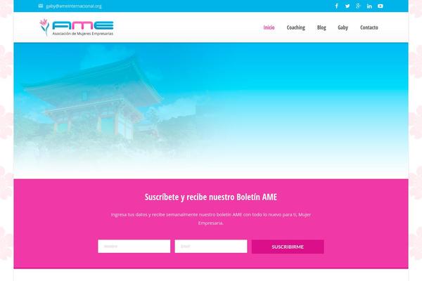 Zephyr theme site design template sample