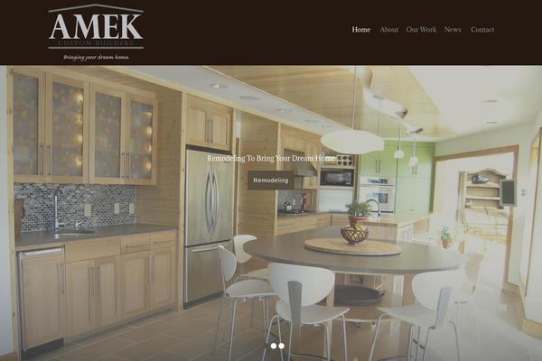 Basis theme site design template sample
