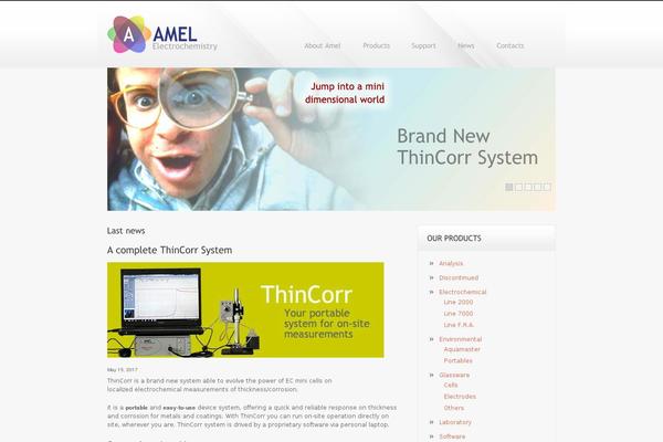 Cleancorp theme site design template sample