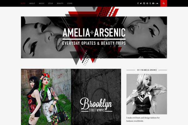 Florence theme site design template sample