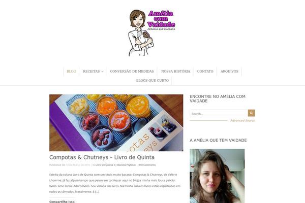 Food & Cook theme site design template sample