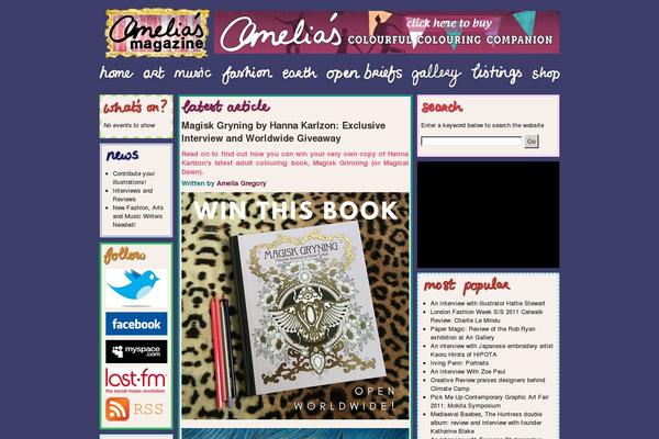 Site using Sociable plugin