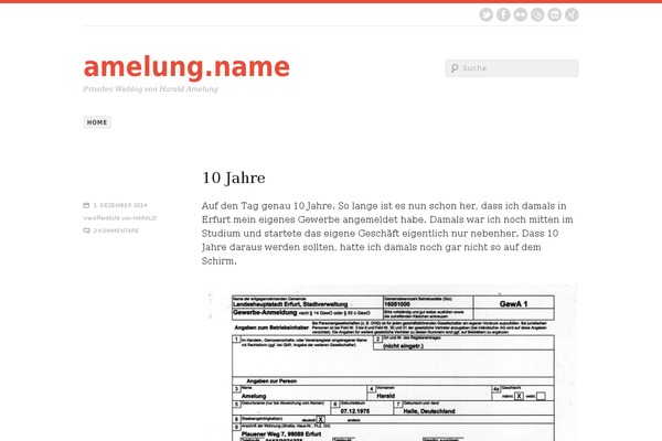 Pohutukawa theme site design template sample