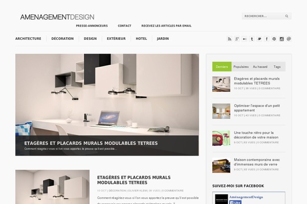 Site using Affimax plugin