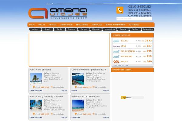 Site using Skitter Slideshow plugin