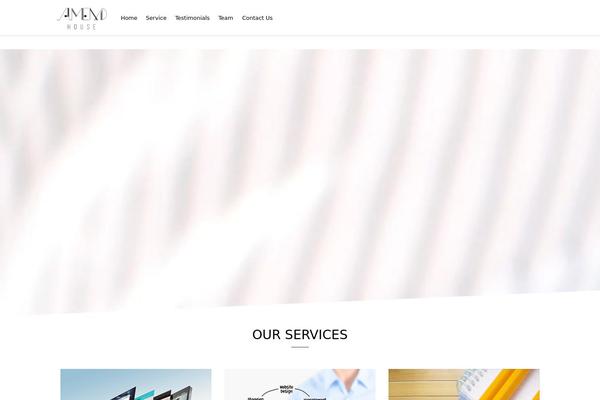 Themo theme site design template sample