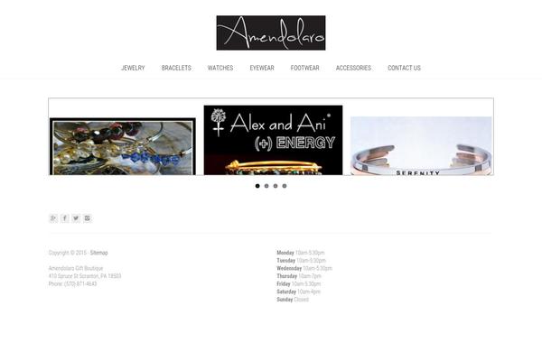 Aurum theme site design template sample