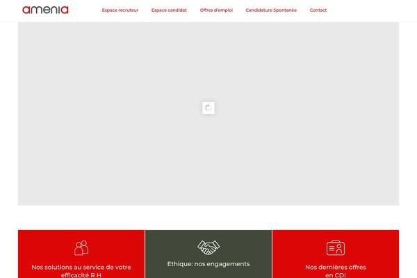 Accounting theme site design template sample