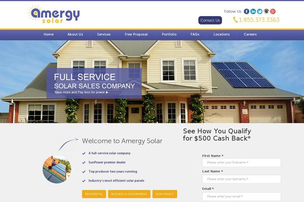 Site using Sideslidemenu plugin