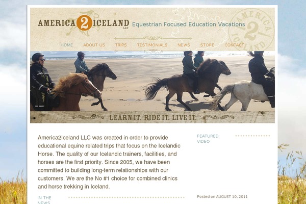 Site using Simple Responsive Slider plugin