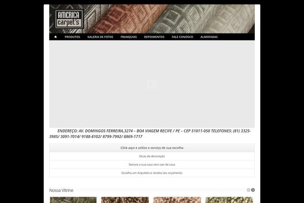 Aqua theme site design template sample