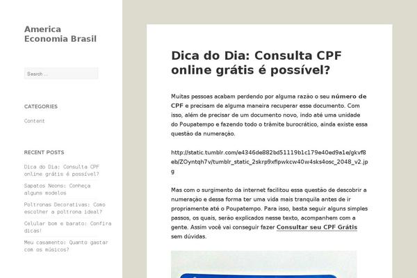 Herald-child theme site design template sample
