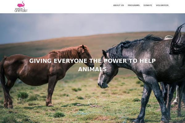 AccessPress Parallax theme site design template sample
