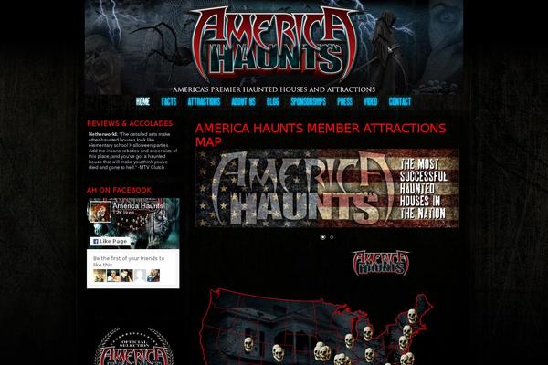 Ah theme site design template sample