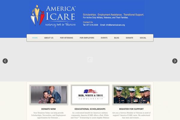 Blessing theme site design template sample
