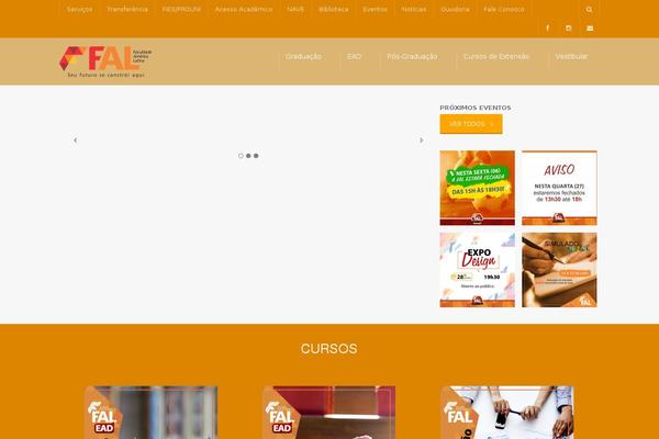 Site using Wd-facebook-feed plugin