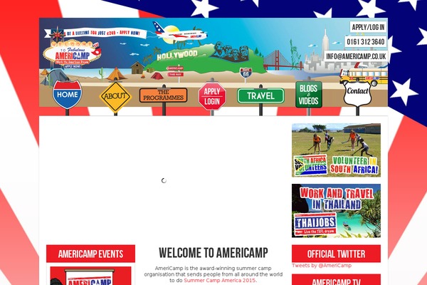 americam2015 WordPress theme, websites list used americam2015 theme americam2015 theme websites examples