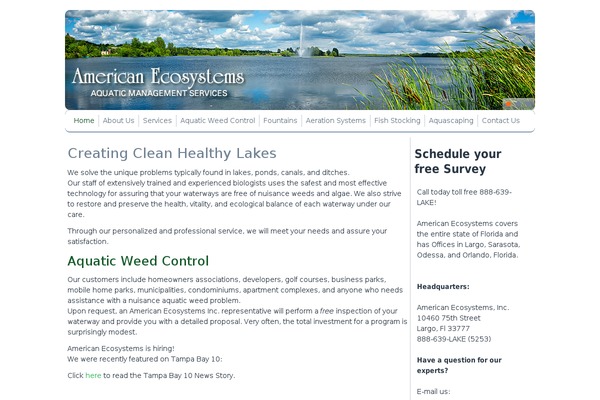 american-ecosystems.com site used Americanecosystems12