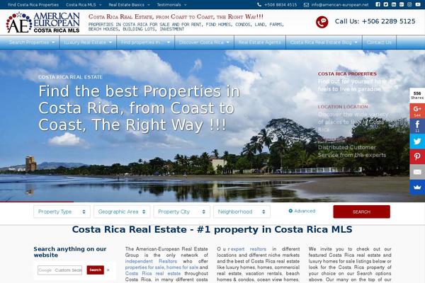 Houzez-child theme site design template sample