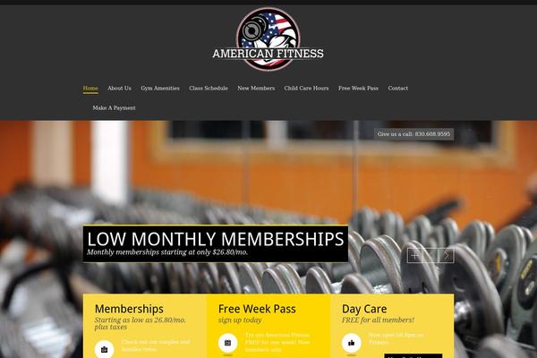 GymBase theme site design template sample