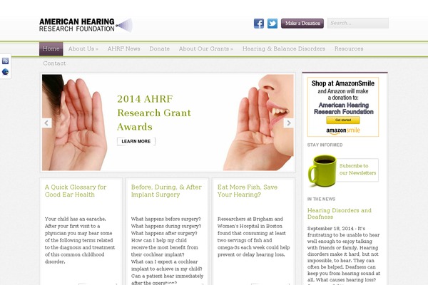 american-hearing.org site used Idea-framework