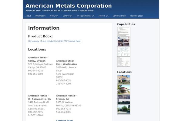 american-steel.com site used Cazuela
