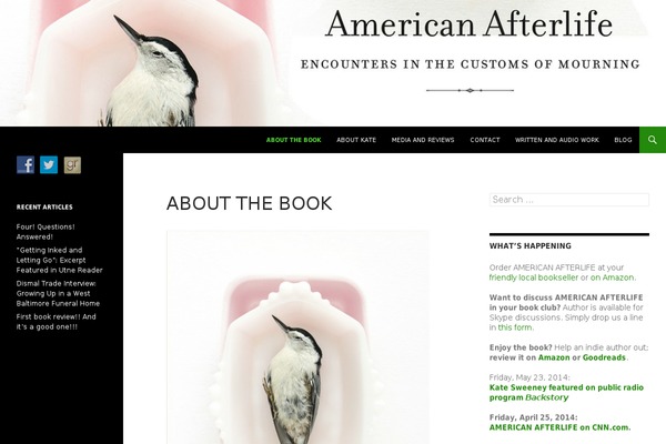 Twenty Fourteen theme site design template sample