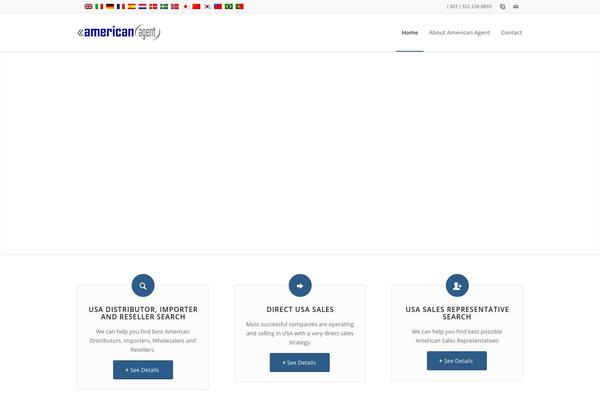 Enfold theme site design template sample