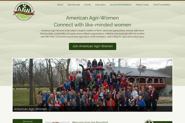 americanagriwomen.org site used Agriwom