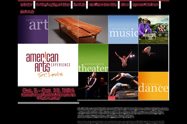 americanartsstl.org site used American-arts