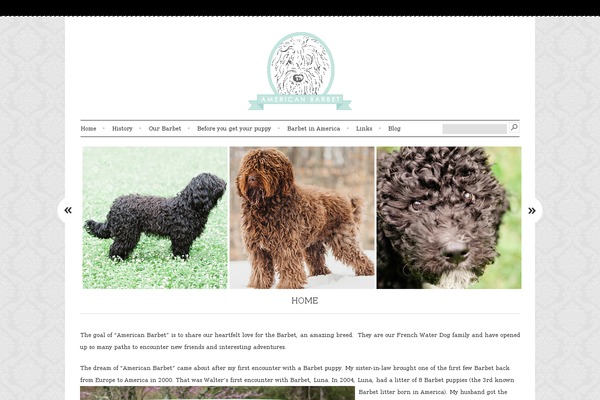 Atlantica theme site design template sample