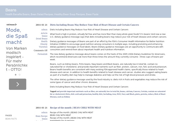 Barthelme theme site design template sample